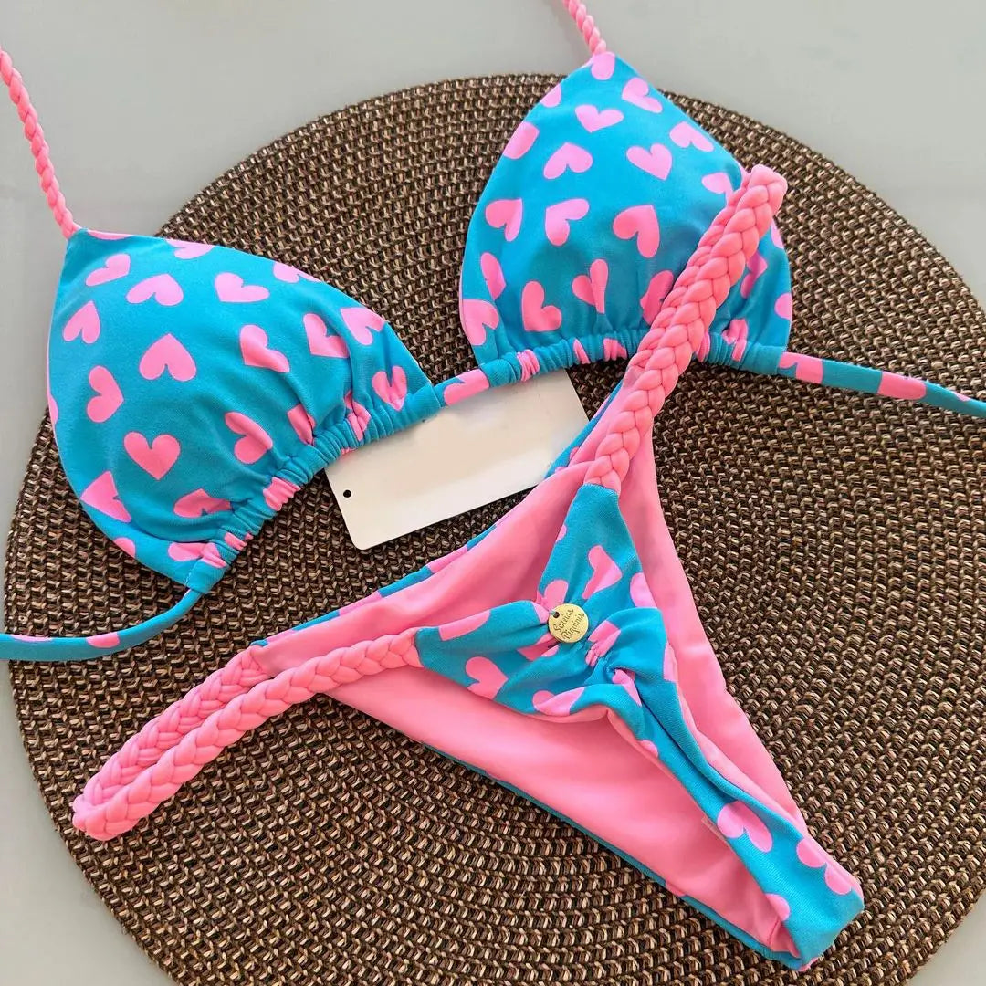 Bold Print Bikini Delight
