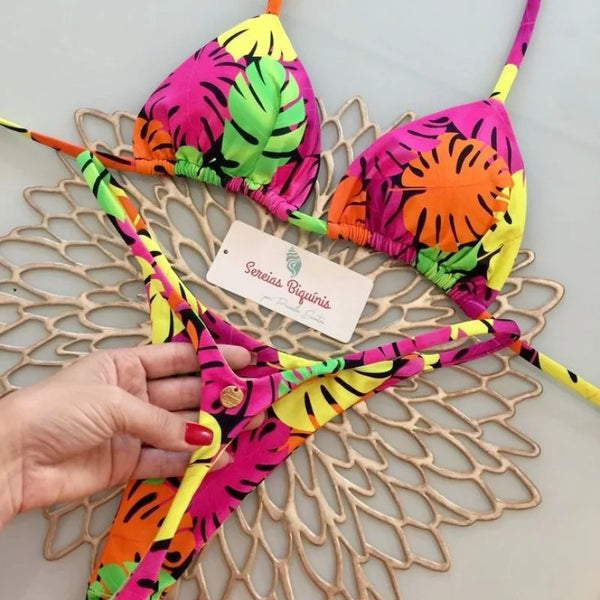 Bold Print Bikini Delight