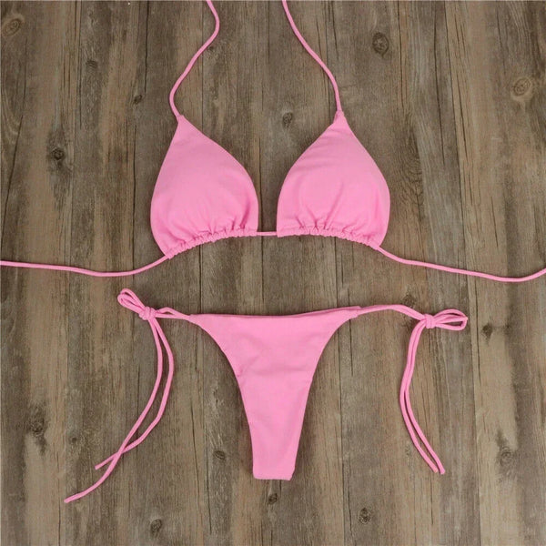 Sleek Bikini Beach Set